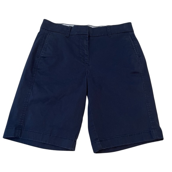 J. Crew Navy Chino Shorts Women’s Size 2 Classic Reimagined Essential - Picture 1 of 6